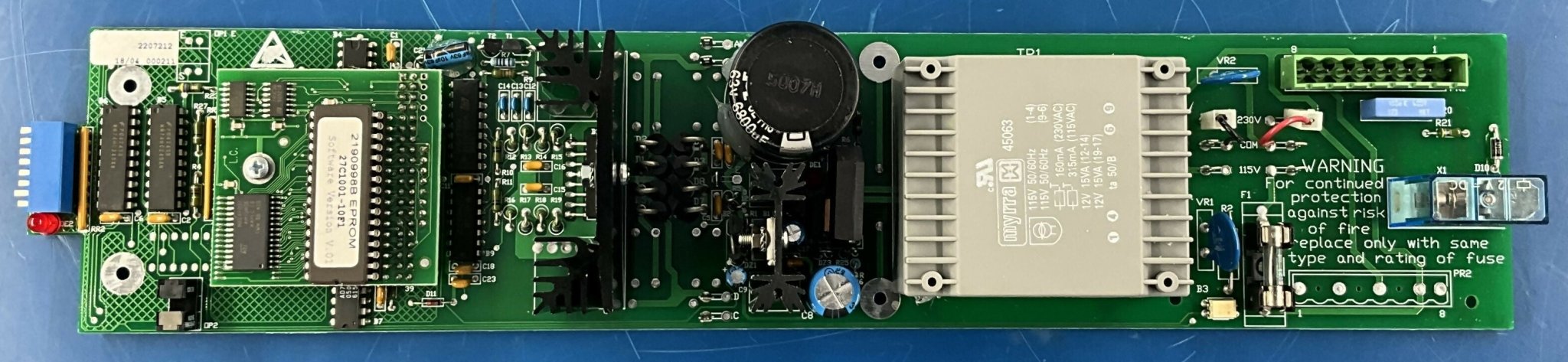 RT BUCKY CONTROL BOARD NEW (22007212 GE