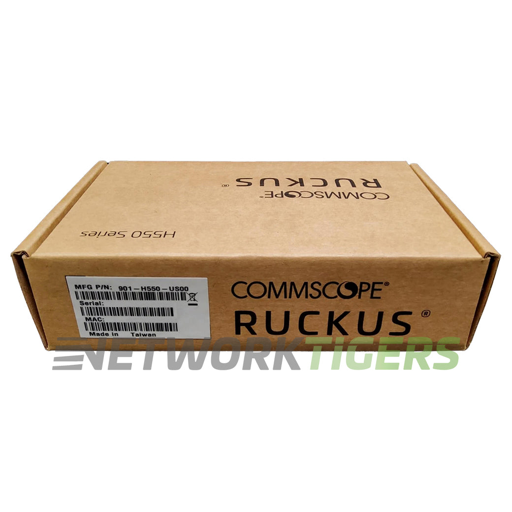 NEW Ruckus 901-H550-US00 Wi-Fi 6 802.11ax Internal Antenna WAP w/ Wall Plate