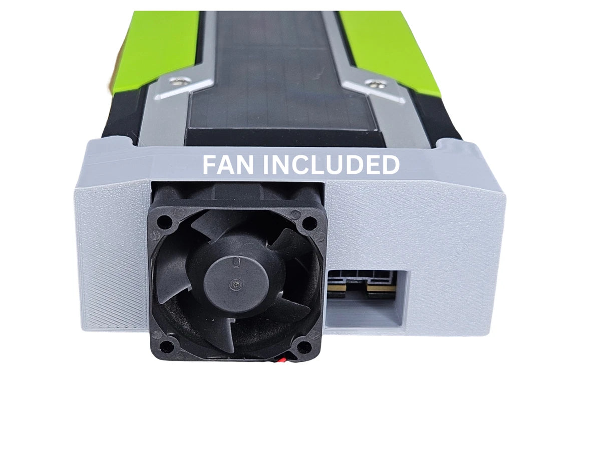 Nvidia Tesla GPU Cooling Fan Shroud P40 P41 Accelerator Card EXTRA SMALL AI|285553499460