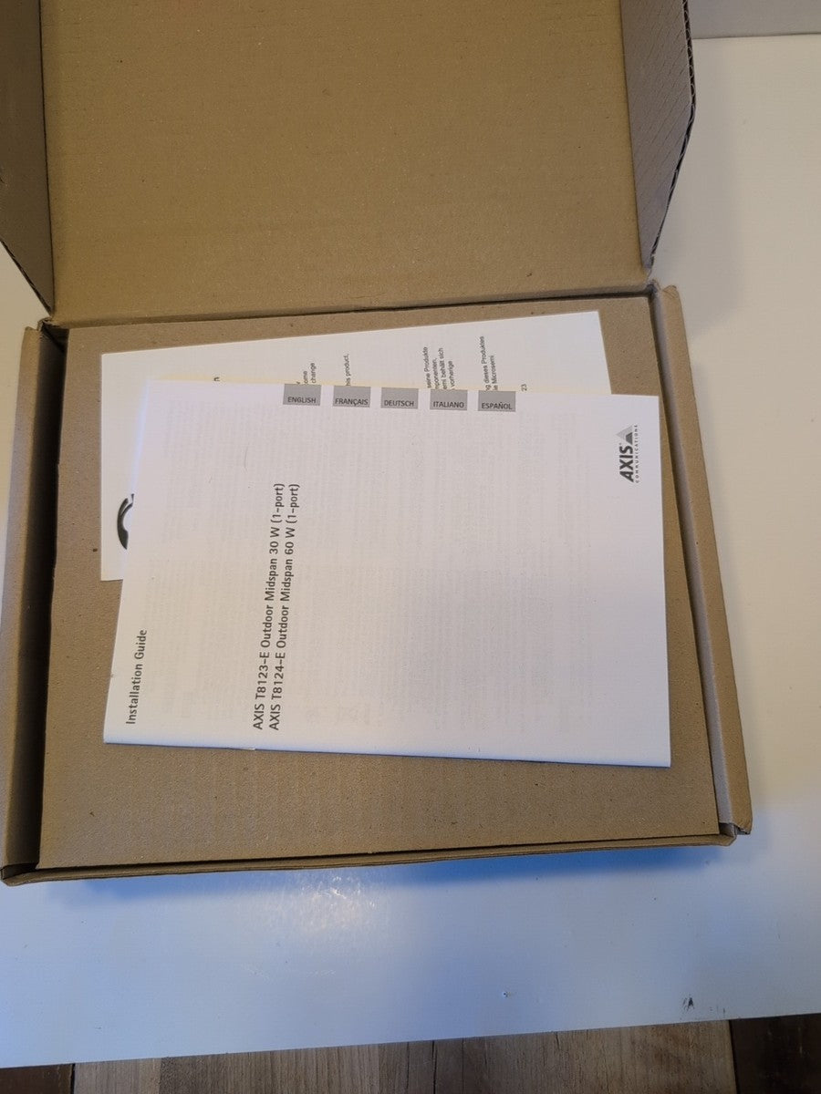 AXIS T8123-E Outdoor Midspan 30 W - P/N # 5030-234 New and Sealed|205822131104