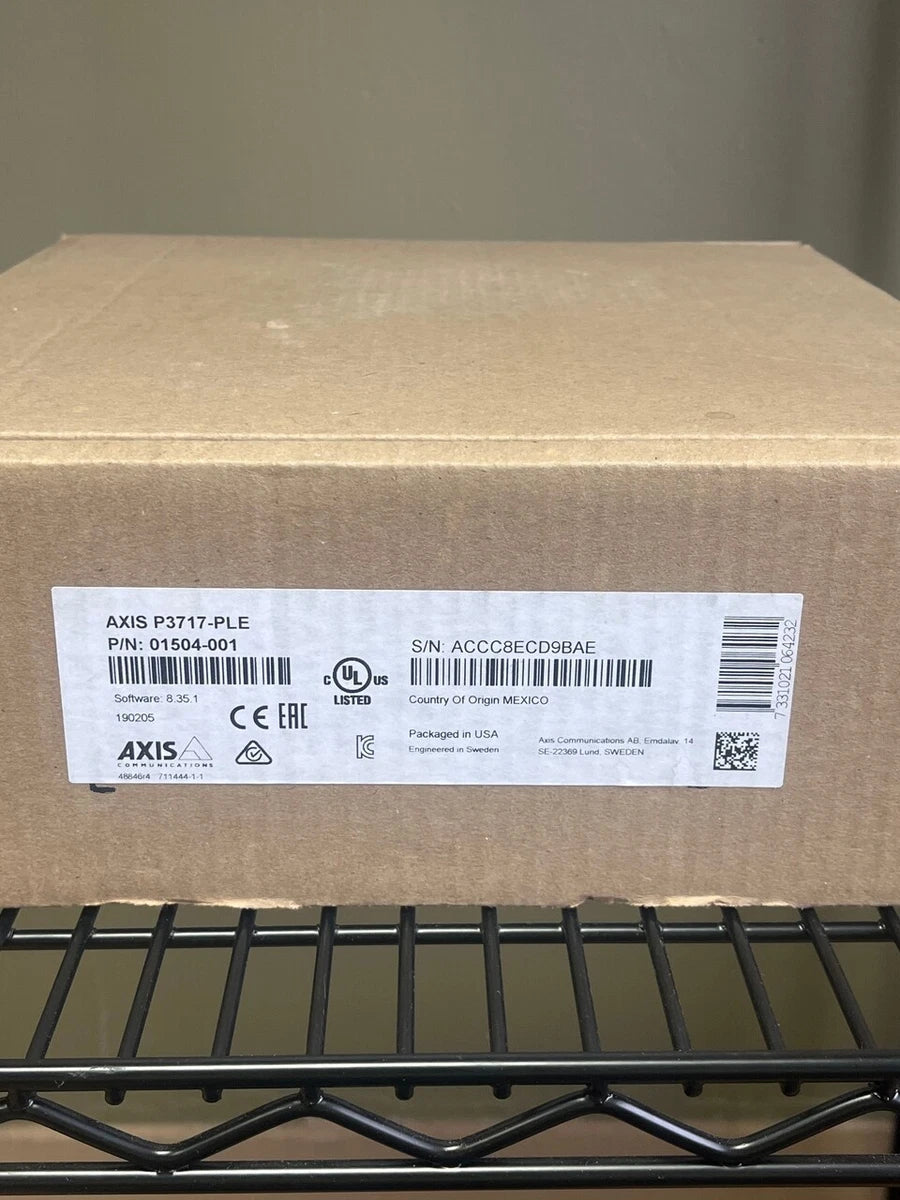 AXIS P3717-PLE Network Camera (01504-001 | Brand New