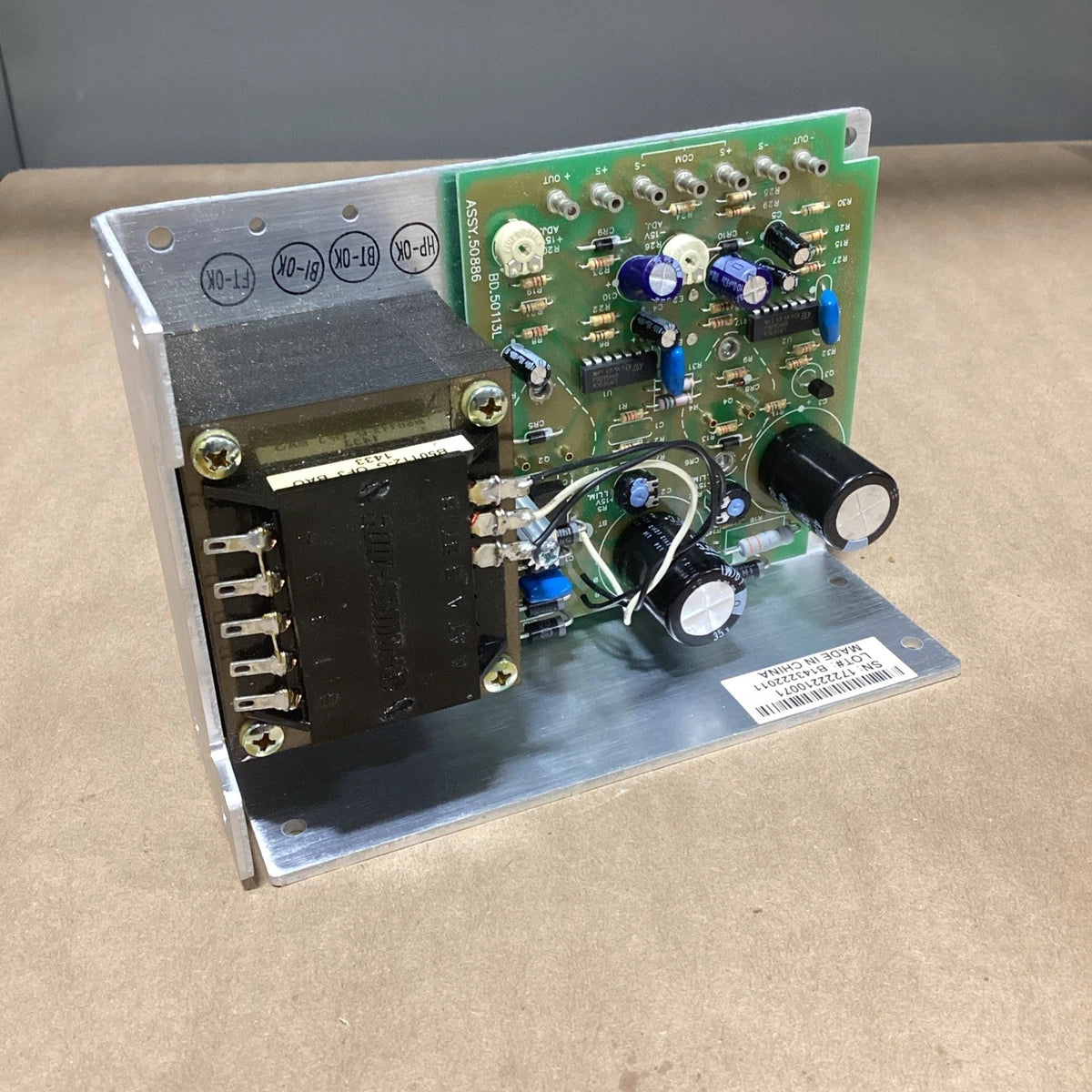 POWER-ONE HBB15-1.5-AG Power Supply,AC-DC,15V@1.5A, -15V