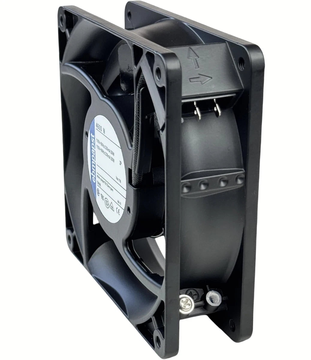 ebmpapst 4600N Axial Fan,115V 12038 Industrial Cooling Fan All-Metal Heat...