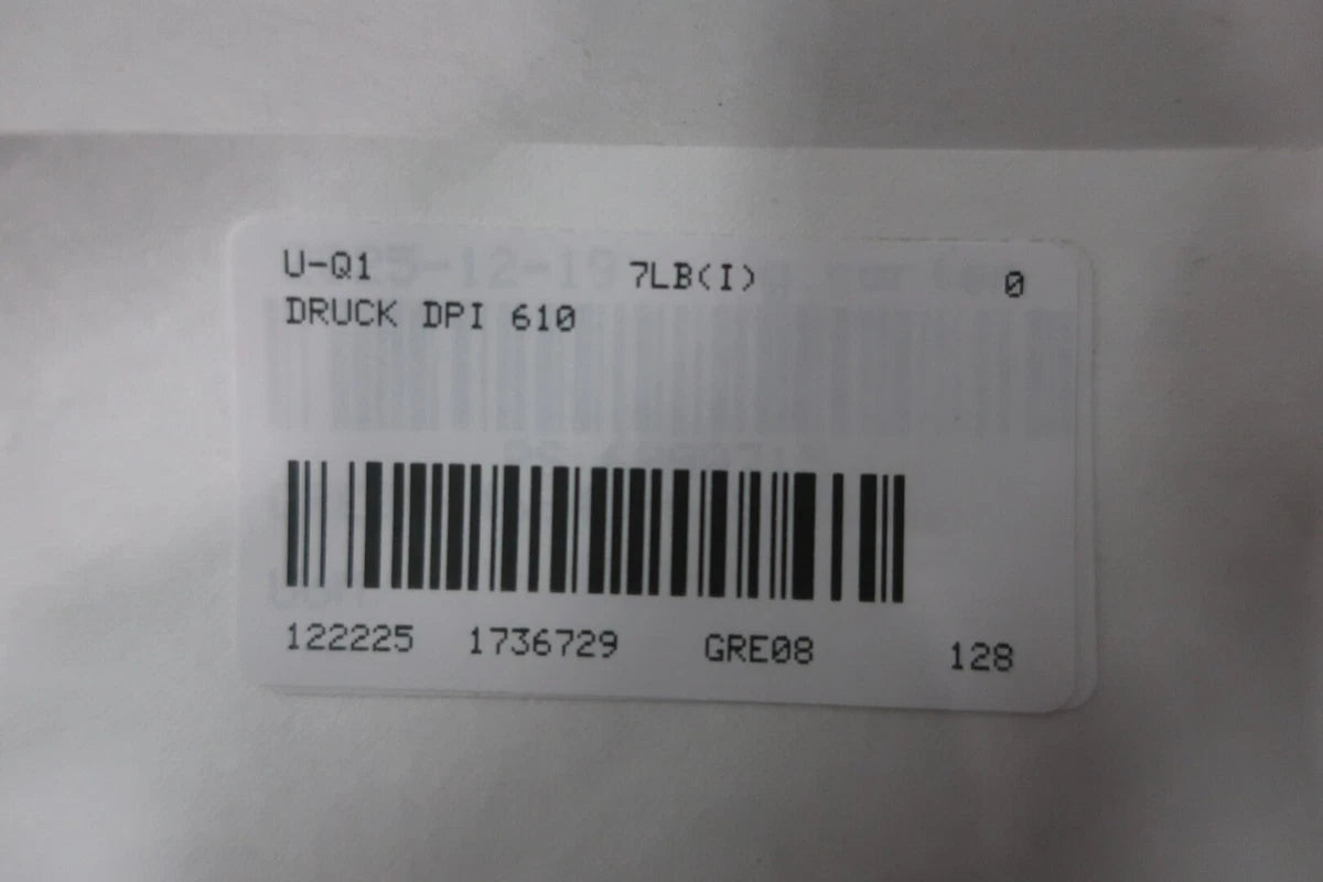 Druck DPI 610 Portable Pressure Calibrator 300 Psig|306672406642