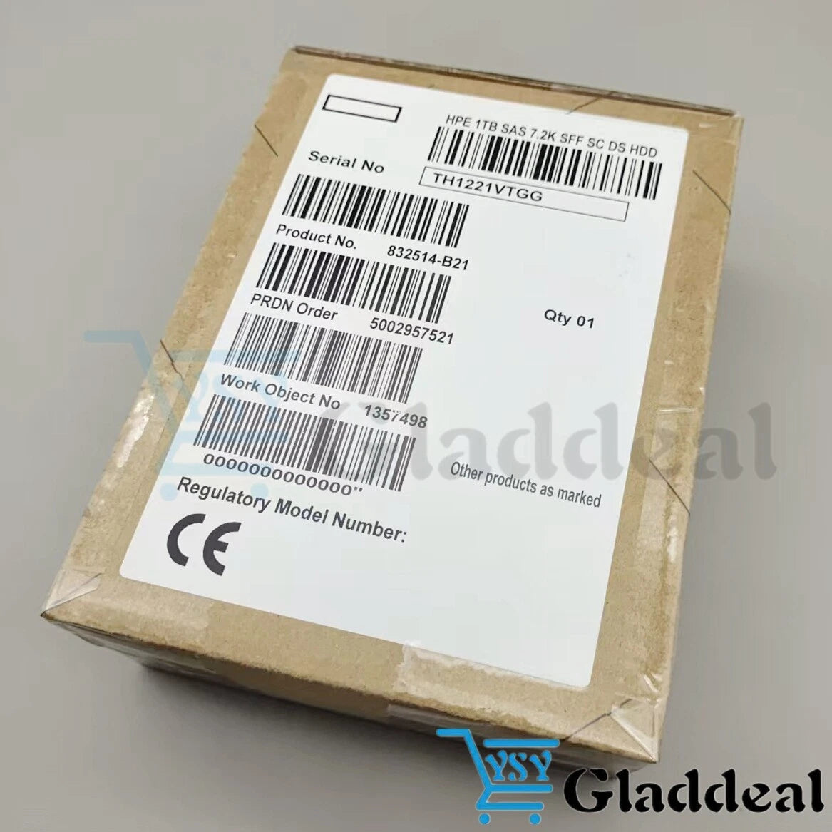 HPE 832984-001 832514-B21 1TB 7.2K 12G SFF 2.5" SAS SC HARD DRIVE G9 G8 HDD