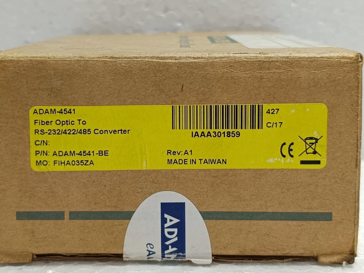 Advantech ADAM-4541-BE Fiber Optic to RS-232/422/485 Converter | New in Box|306512638594