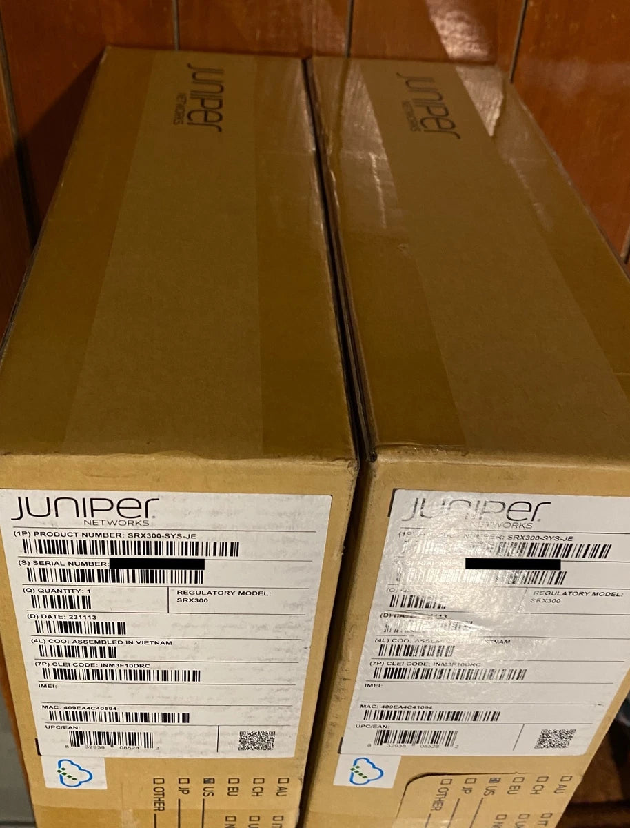 New In Box-Free Same Day Shipping-Juniper Networks SRX300 Services Gateway