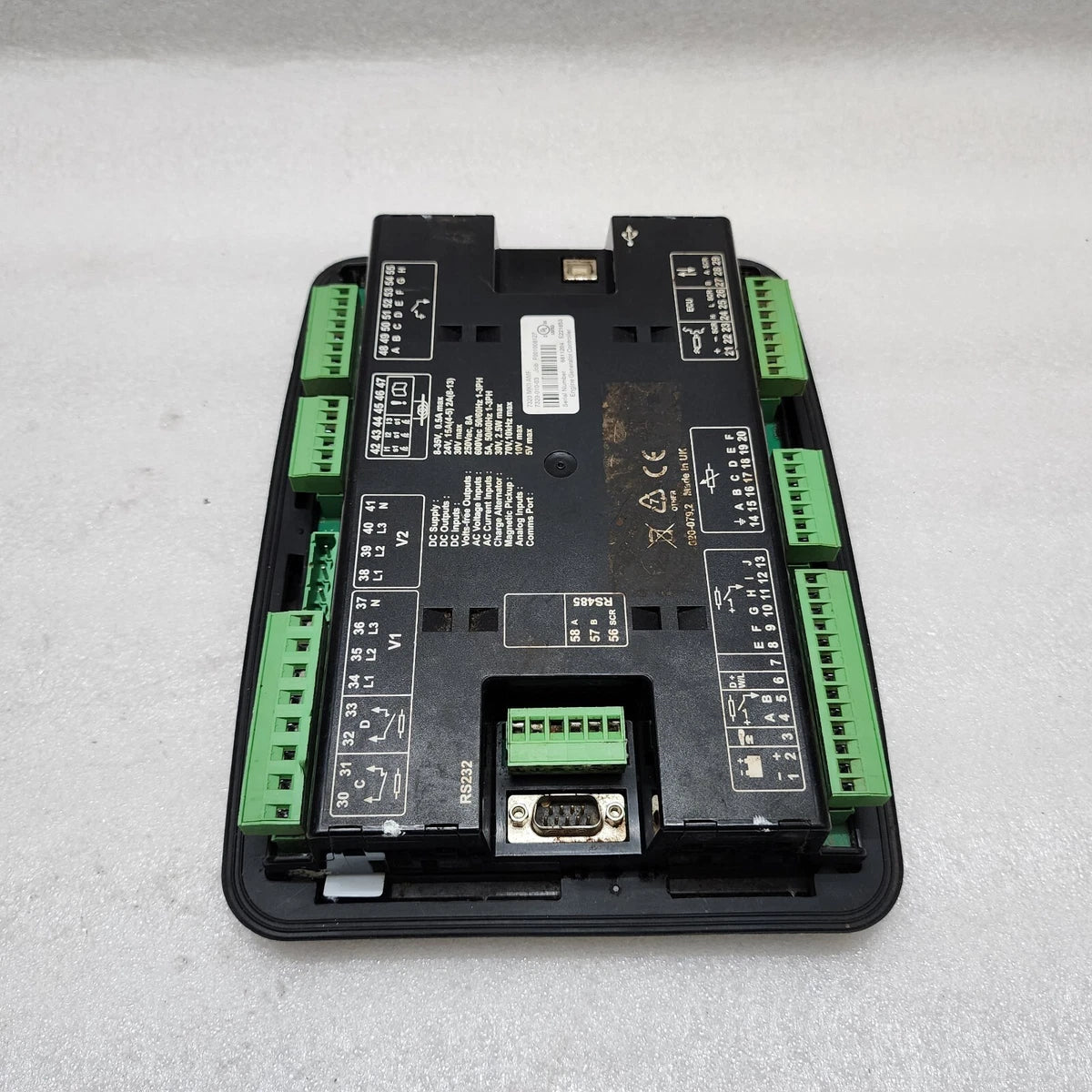 DEEP SEA ELECTRONICS DSE 7320 MKII AMF CONTROLLER FOR GENERATOR MAINS FAILURE CO