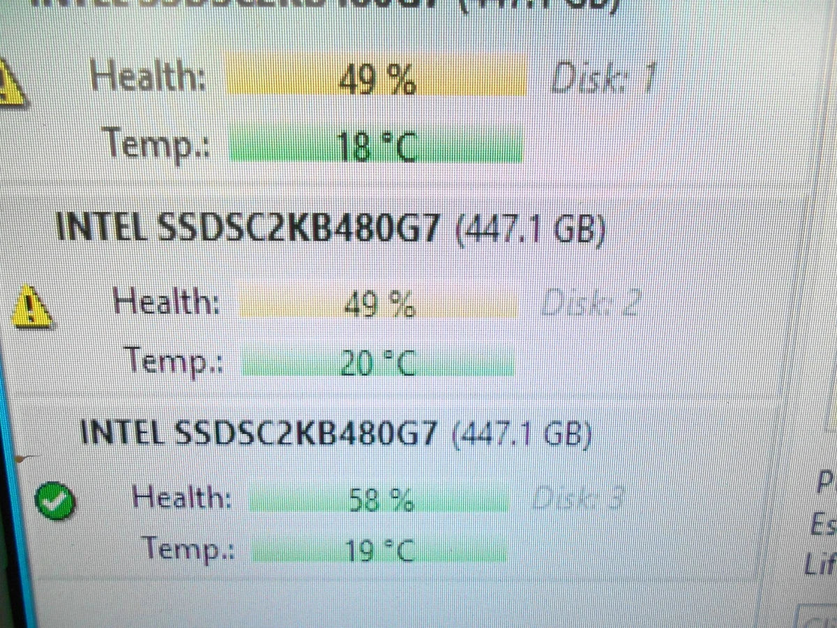 Intel 480GB SATA III SSD 2.5'' Hard Drive Dell Server R620 R630 R710 R720 R730|325652022929