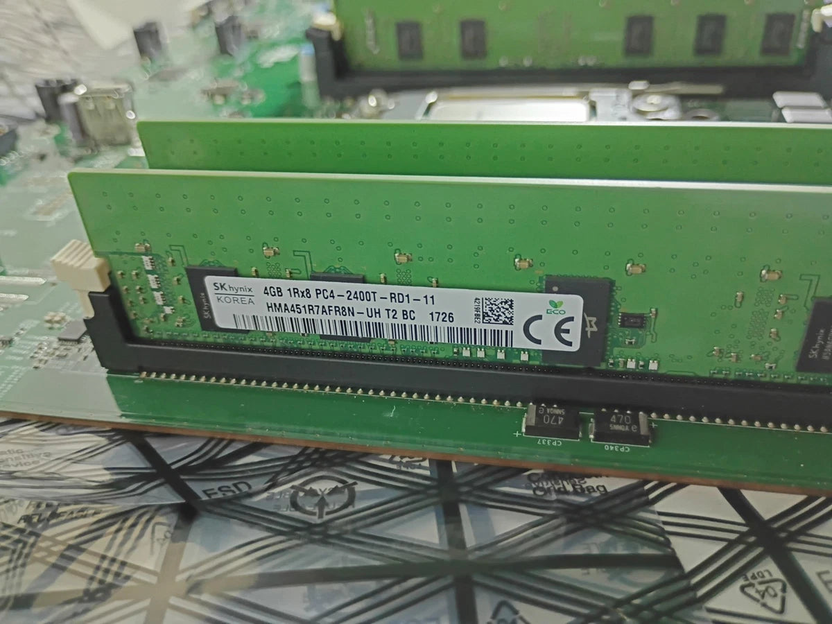 Dell Precision T5810 YRTRT 0HHV7N Motherboard Xeon E5-1650 v3 + 16GB DDR4 RAM