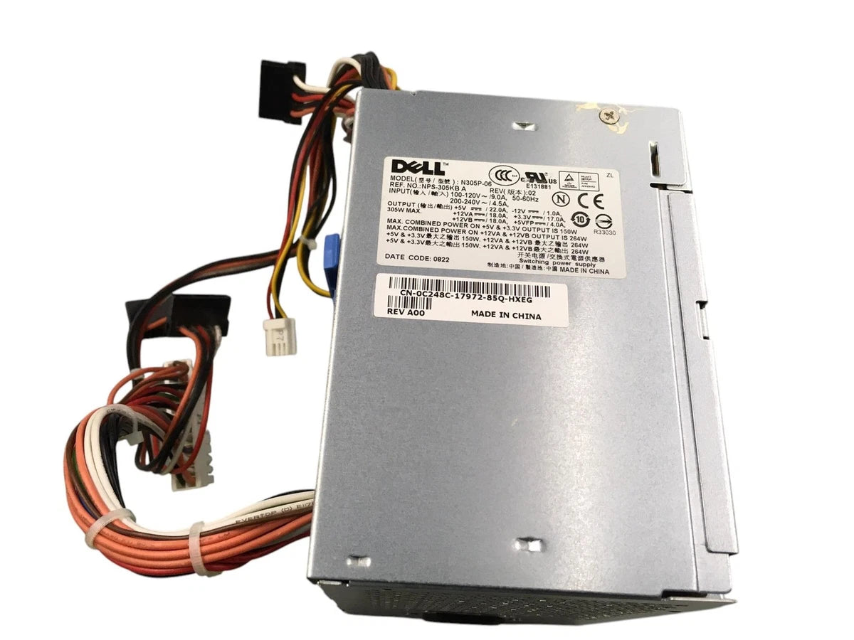 Dell Optiplex 740 305W Desktop Switching Power Supply N305P-06 NPS-305KB A|236057051686