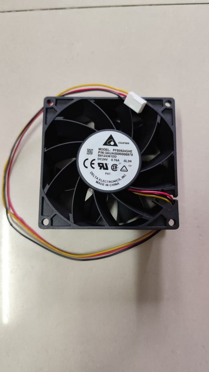 1 pcs DELTA Fan PFB0924GHE DC 24V 0.76A 92*92*38mm 3 pin inverter Cooling fan|255785406996