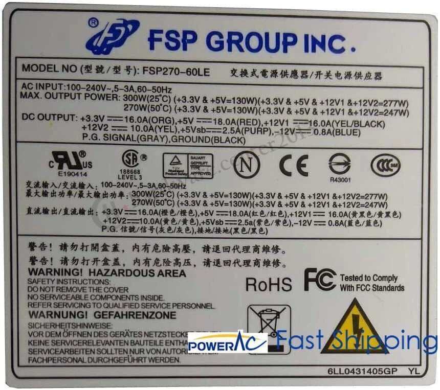 Replacement Power Supply For HP Proliant G7 N54L N40L N36L 630295-001 DPS-150TB