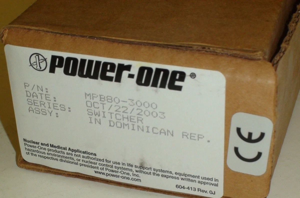 POWER-ONE MPB80-3000 POWER SUPPLY