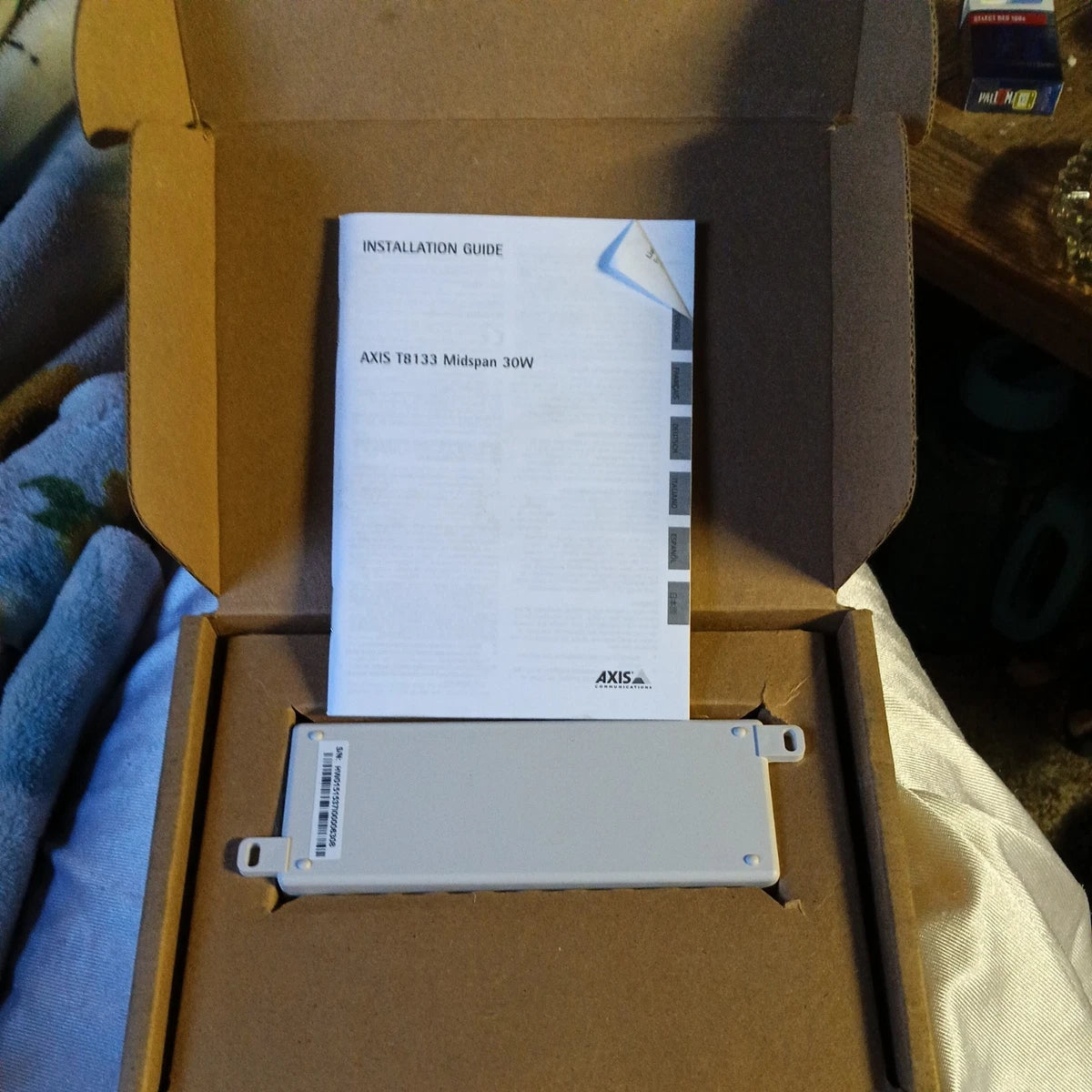 Axis T8133 30W High Power Over Ethernet Midspan (P/N:5900-294)|389280772671