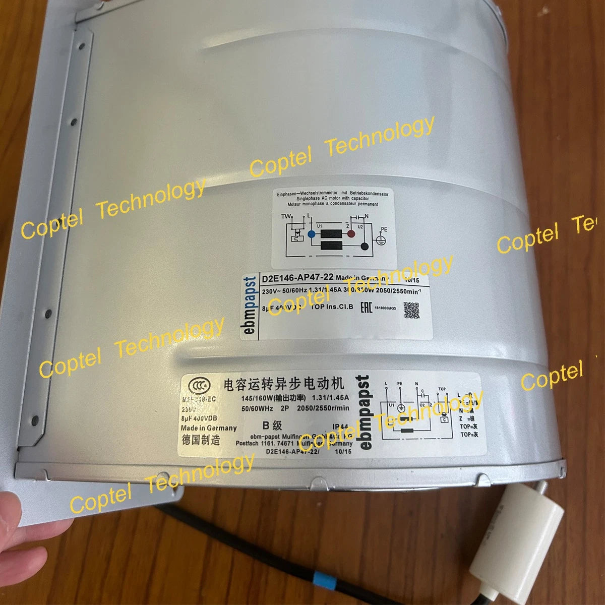 Brand New D2E146-AP47-22 AC230V 50/60Hz 1.31/1.45A 300/330W Centrifugal Fan|127252464719