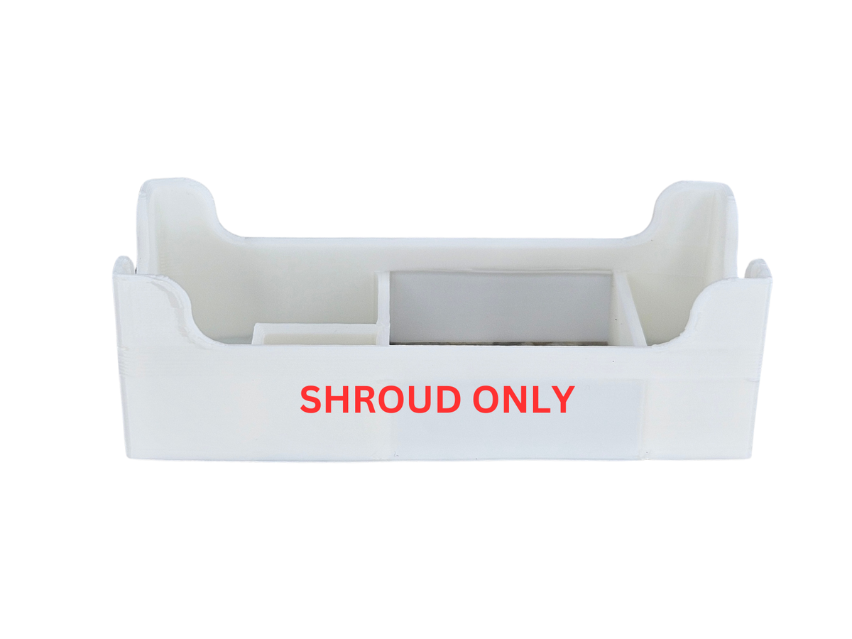 Nvidia Tesla GPU Cooling Fan Shroud CMP 100-210 K340 K520 Accelerator Card AI|286347387593