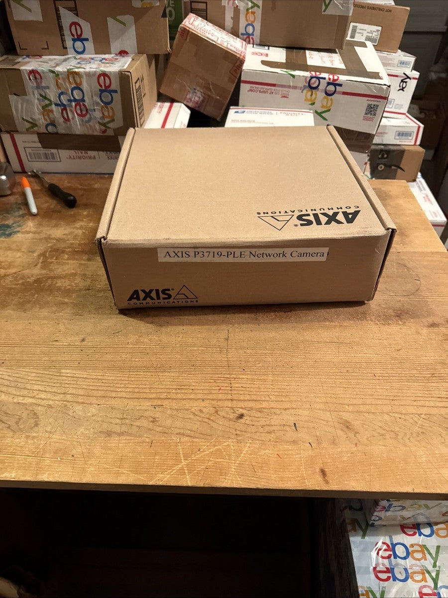 Axis P3719-PLE Network Camera New Open Box