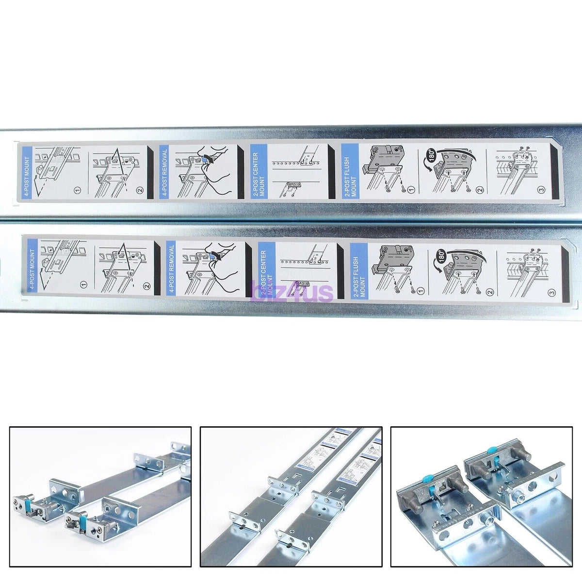 Short Rails Kit for Dell PowerEdge R640 R630 R620 R440 R430 R420 R330 R320 R6415|315923068983