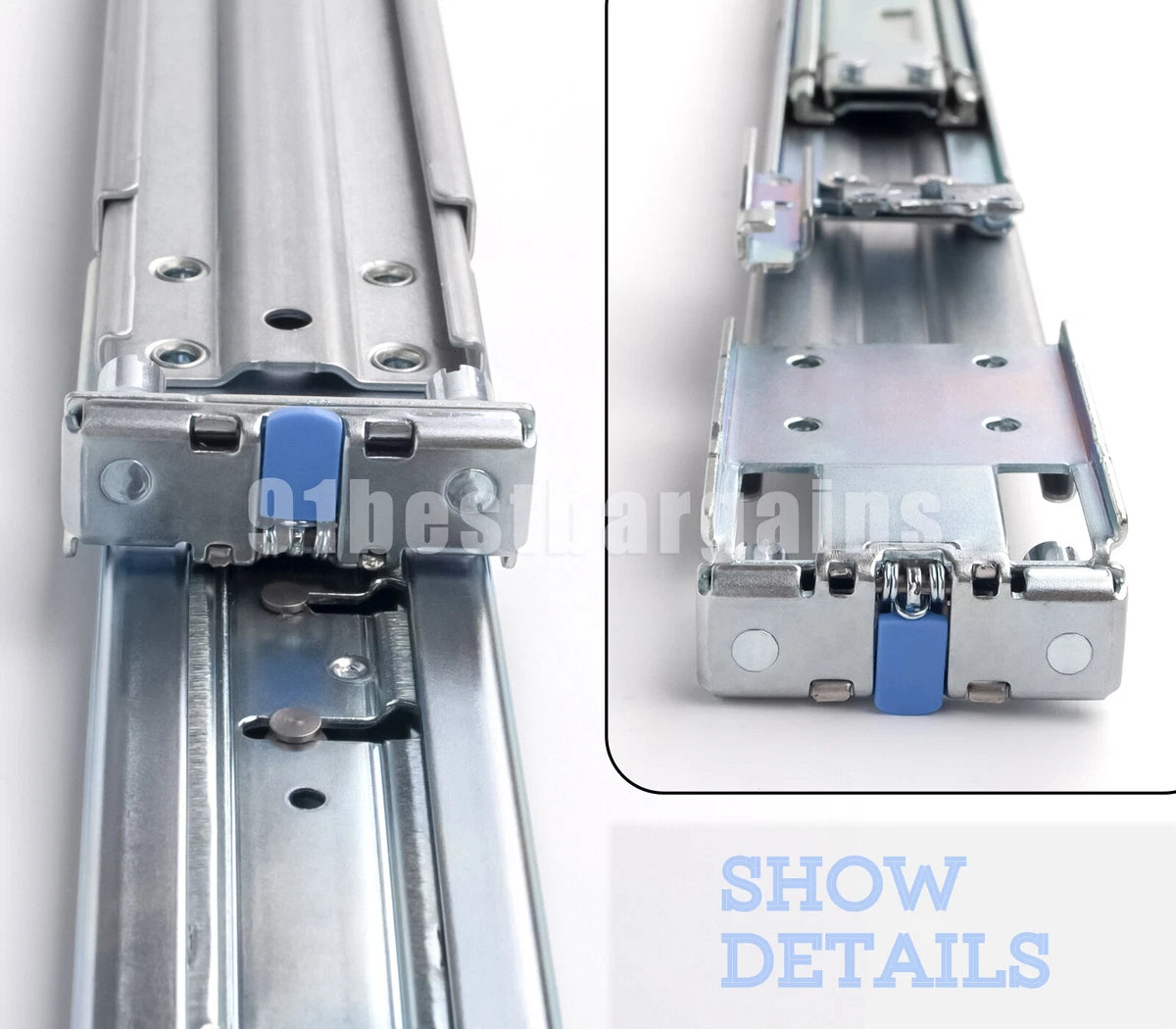 Dell Poweredge R320 R420 R430 R620 R630 R640 1U Sliding Ready Rails II A7 81WCD|275714722538