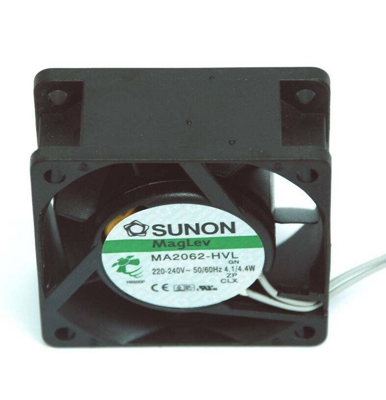 1PC NEW FOR SUNON AC FAN MA2062-HVL GN AC220-240V 50/60HZ 4.1/4.4W 60X60X25MM|157157864799