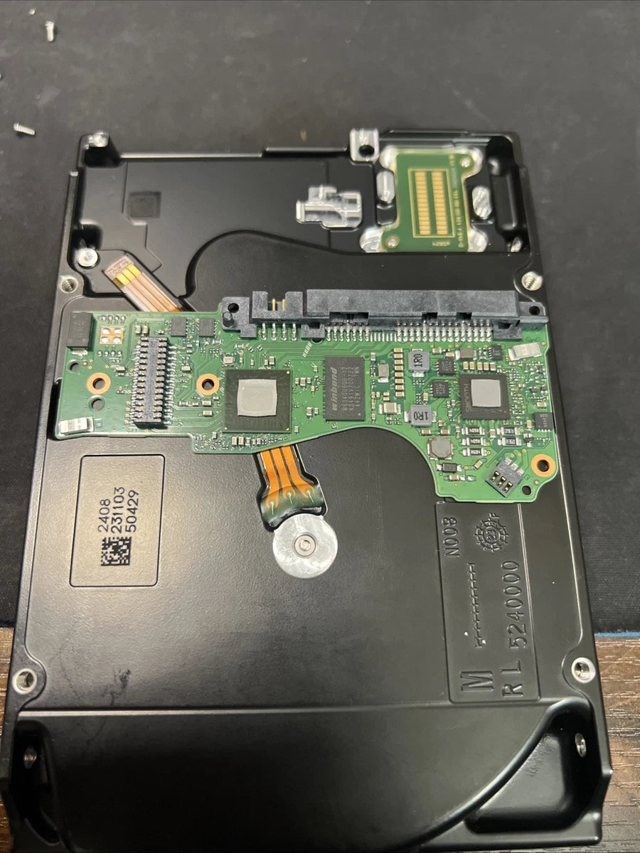 Seagate Barracuda 20TB ST20000DM001 4Parts Beeps No Spin TK/DN01/204406200 RevA