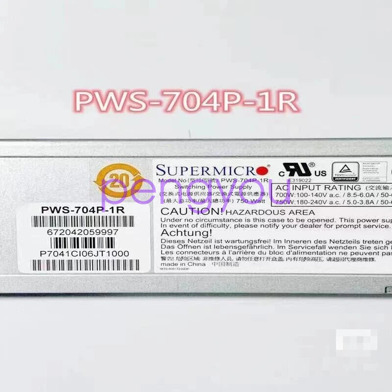 1pc NEW SuperMicro PWS-704P-1R POWER SUPPLY Brand new Fedex or DHL