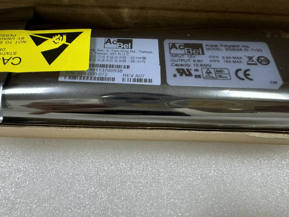 New 078-000-072 EMC VNX3100 VNXE3200 Controller Battery (wide connector