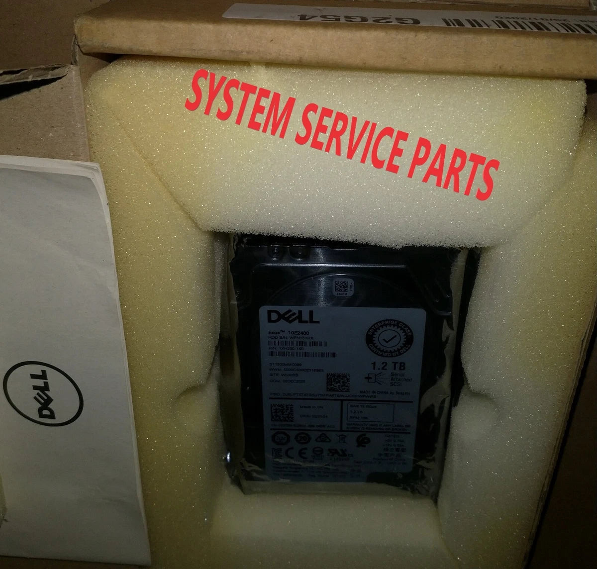 GENUINE DELL 1.2TB 2.5 SAS 10K 512b 12Gbps HARD DISK DRIVE Enterprise G2G54 NEW|396683850490