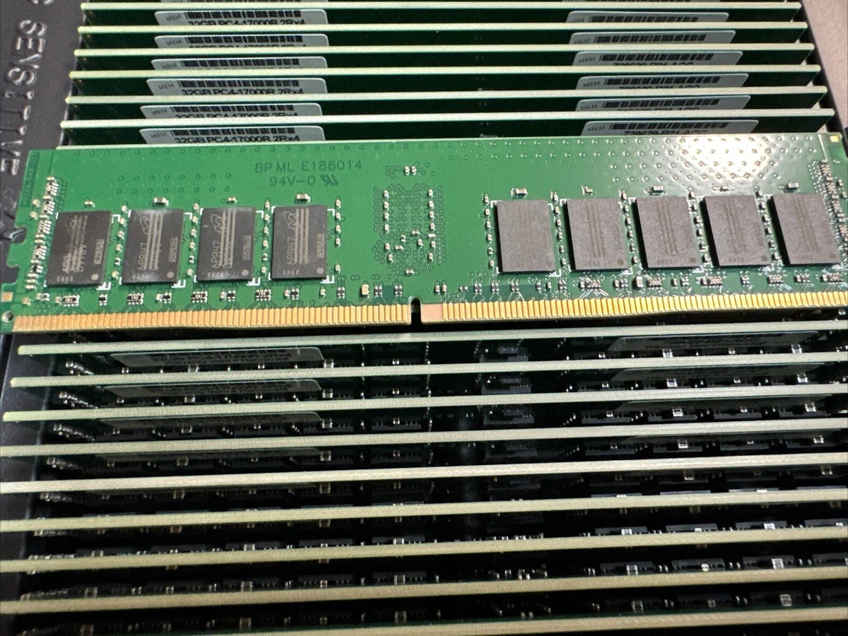 HP 752370-091 32GB (1X32GB 2RX4 PC4-2133P DDR4 Server Memory 728629-B21