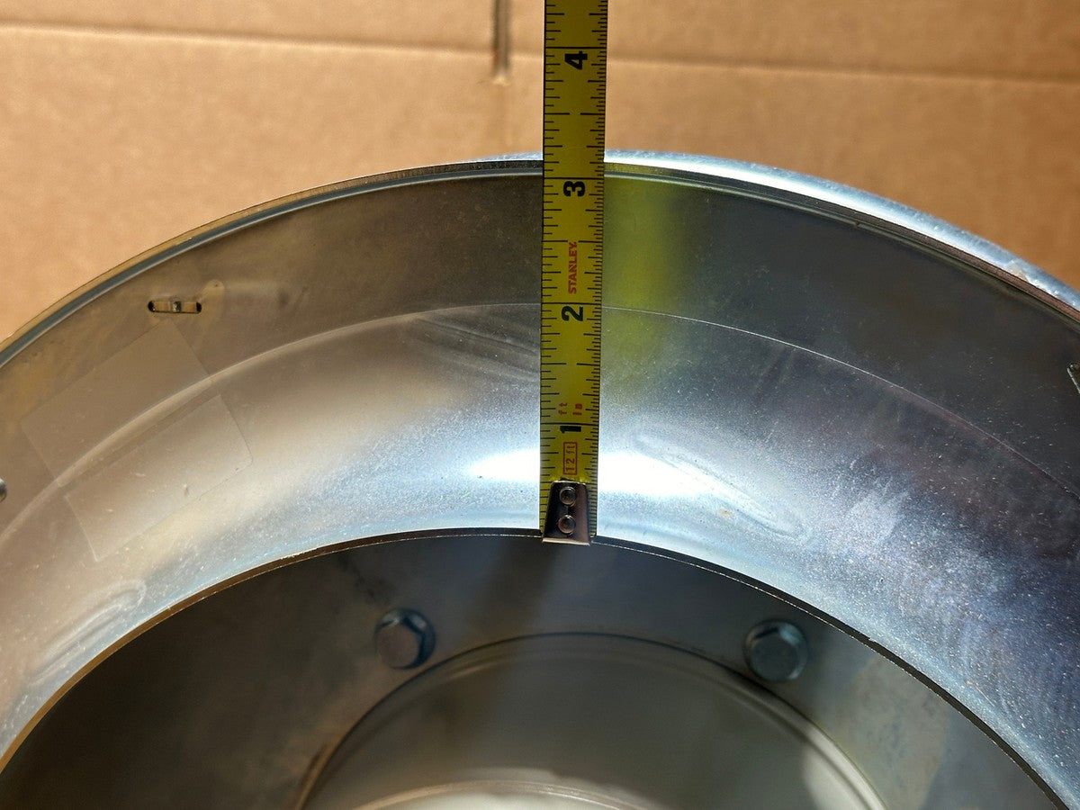 Ziehl-Abegg Centrifugal Fan 18" 2.50kW 3P 230-400V 3340RPM Motorized Impeller|116185530501