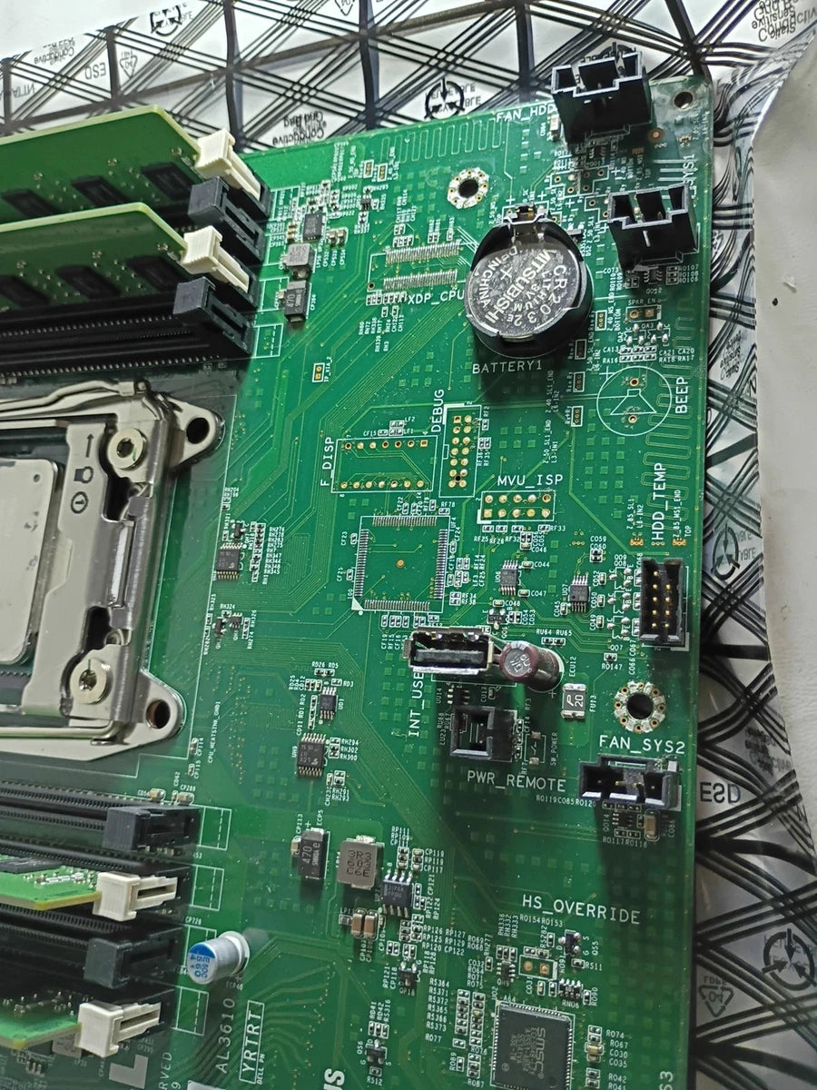 Dell Precision T5810 YRTRT 0HHV7N Motherboard Xeon E5-1650 v3 + 16GB DDR4 RAM