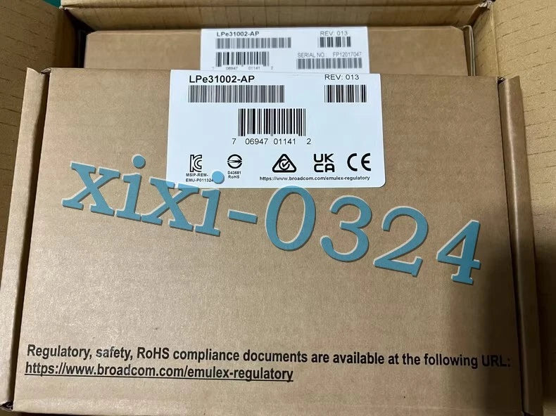 NEW Emulex LPe31002-AP Fibre Channel Host BusAdapter Fast delivery