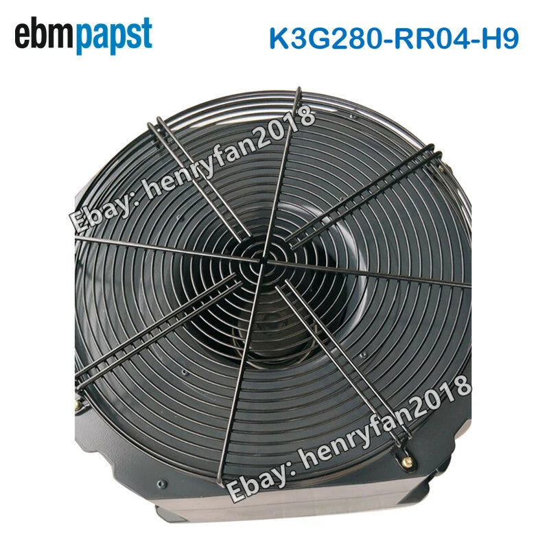 K3G280-RR04-H9 AC Ebmpapst Cooling Fan 200/277V 520W 2.3A For Siemens Motor Fan