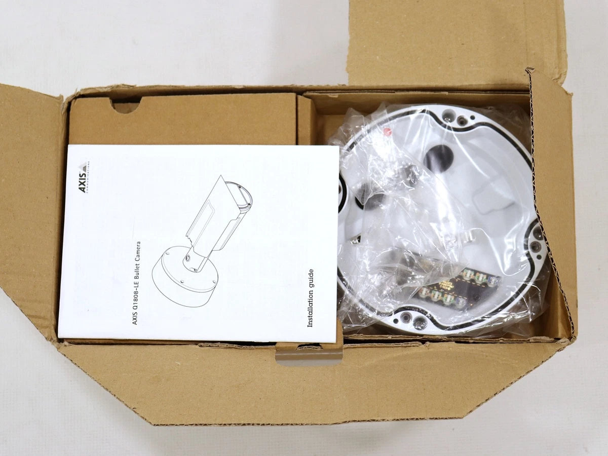AXIS Q1808-LE Bullet Camera 10MP surveillance 3712x2784 resolution 02507-001