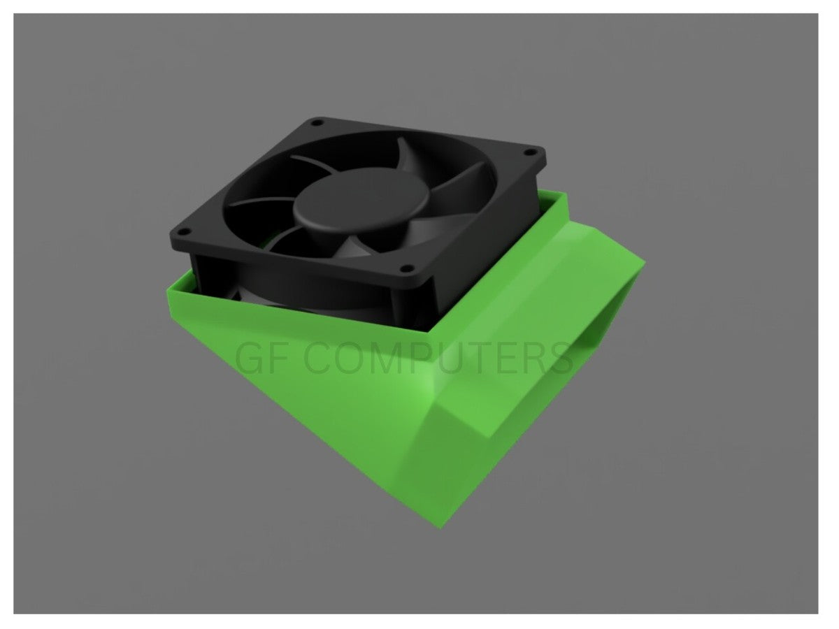 Nvidia Tesla GPU Cooling Fan Shroud CMP-100-210 K340 K520 Accelerator Card AI|285399586303