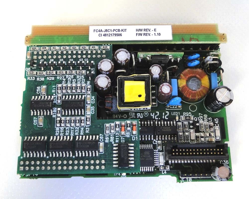FCAA-J8C1-PCB-KIT Circuit Board HW Rev E, FW Rev 1.10 Power Supply/Control Mod|174096951600