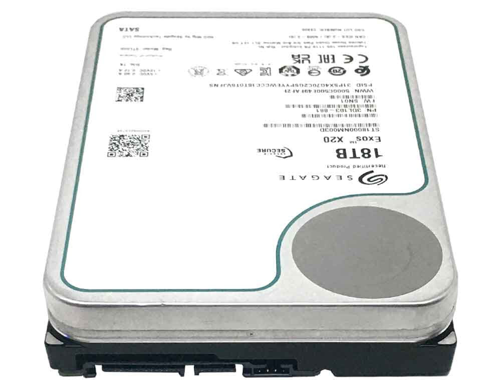 Seagate Exos X20 18TB 7200 SATA 6Gbs 35 G3D