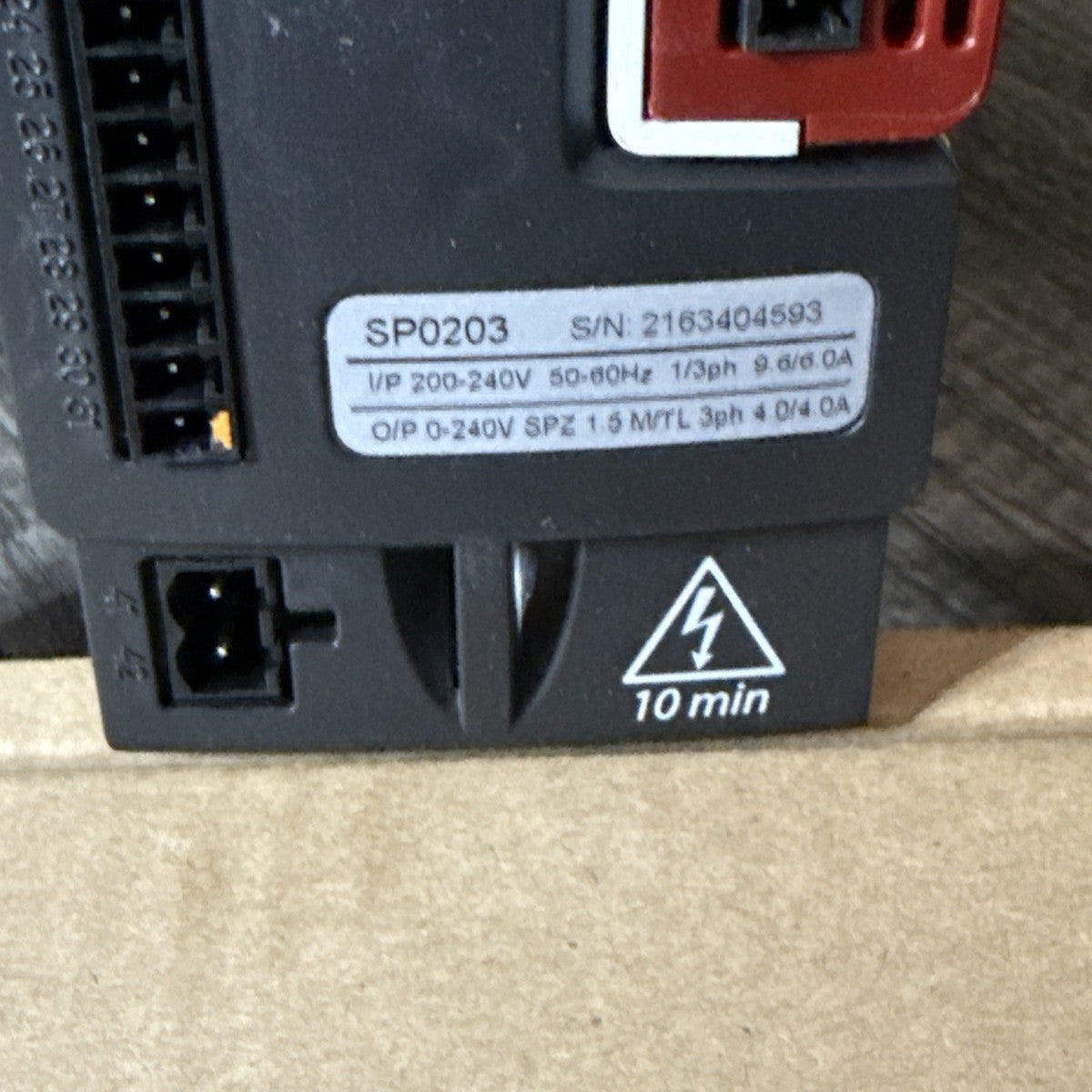 Emerson Unidrive SP Series AC Drive SP0203 3PH|389203710036