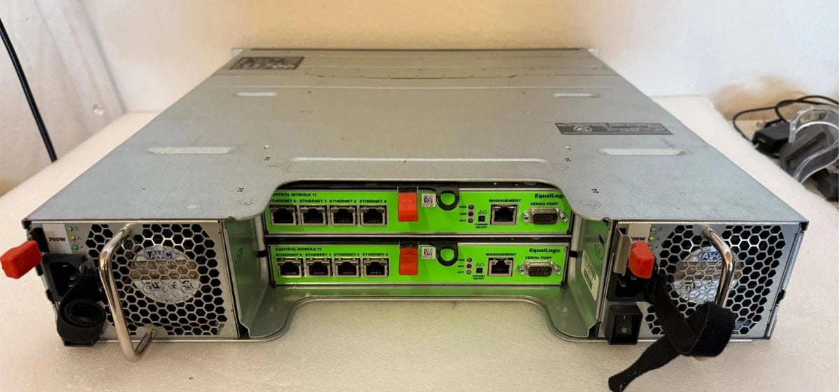 Dell EqualLogic PS6100 24x 1.2TB 10K SAS 2.5" 2X Control Module Type 11 E09M001|236345109381