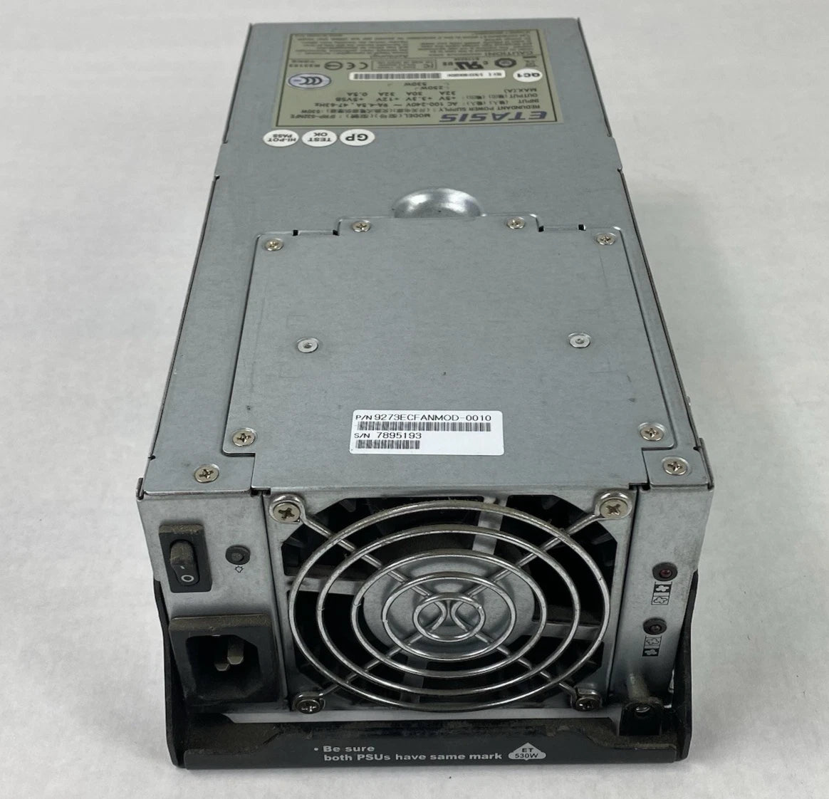 ETASIS IFRP-532NFE 100-240V 530W Power Supply