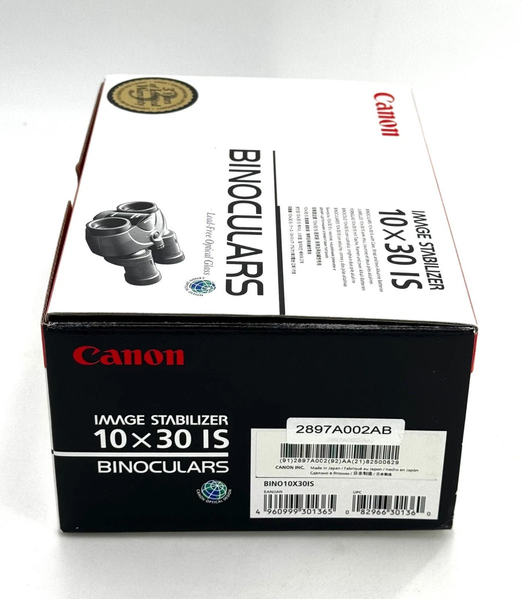 Canon 10x30 IS Binoculars Image Stabilization