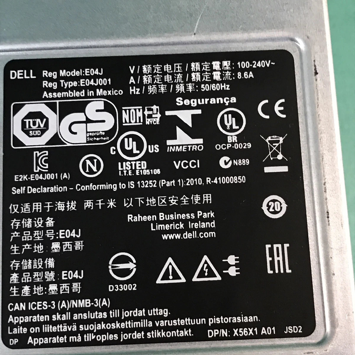 Dell EqualLogic PS6100 24x 1.2TB 10K HDD 2x H700E E09M E09M001|336297405070