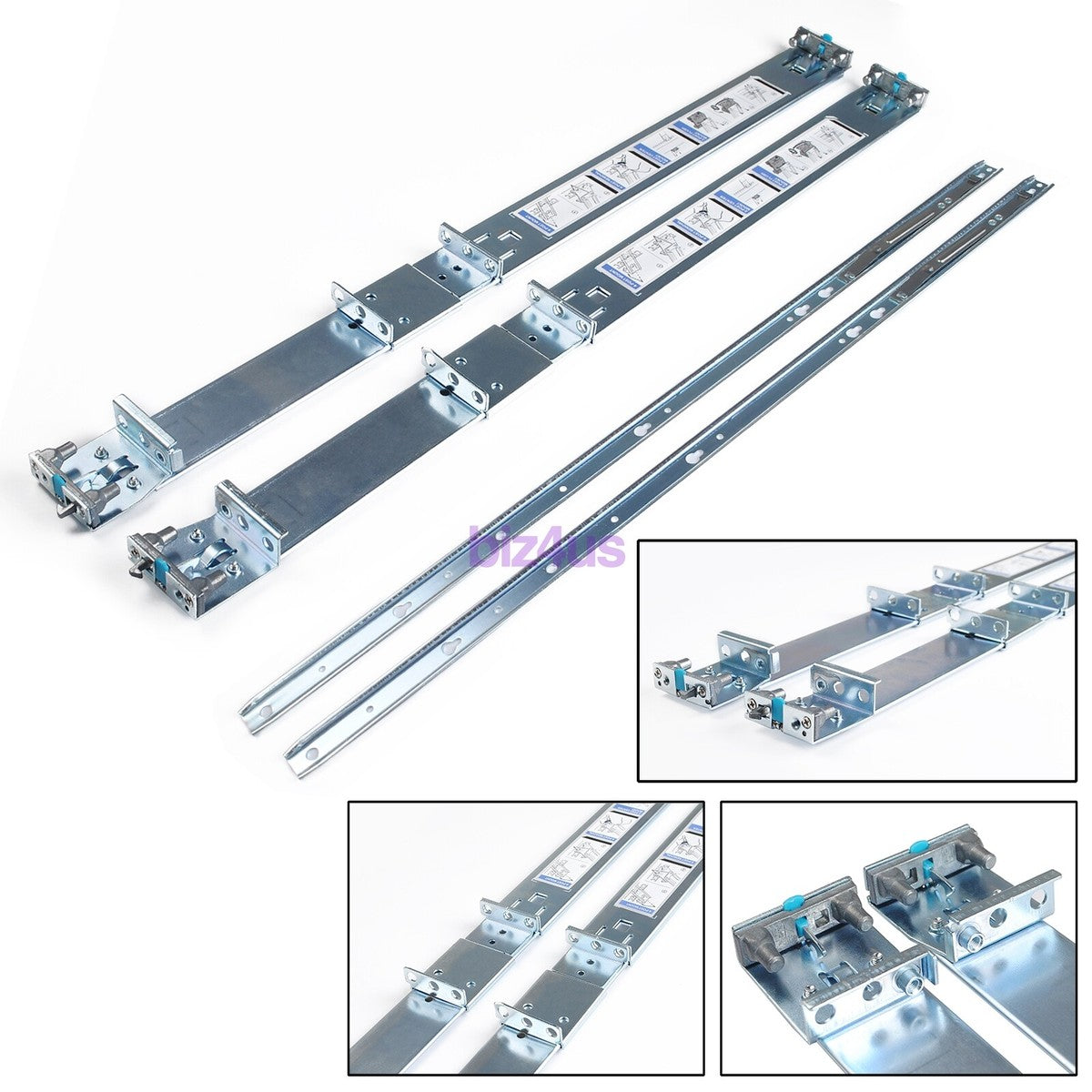 New For Dell PowerEdge R640 R440 R6415 1U Static Ready Rails Rail Kit 053D7M US|315327675721