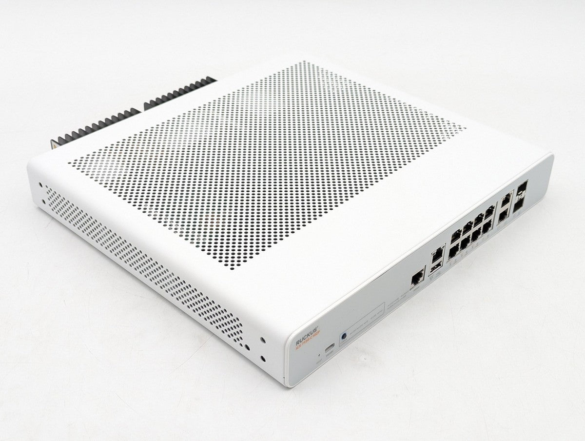 Ruckus Commscope ICX 7150-C10ZP 12-Port Managed Desktop Compact Switch - White