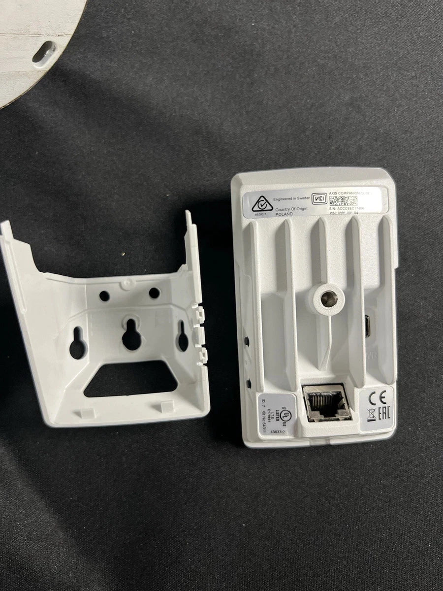 Axis Communications Network Security Lot- 6 Cameras & 2 POE Midspan +Extra Parts