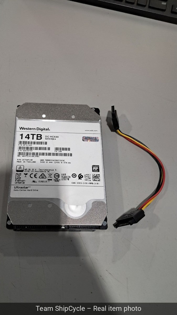 WD HC530 WUH721414ALE604 14TB SATA 6G 35 7200RPM Enterprise Hard Drive G2U|177644738686