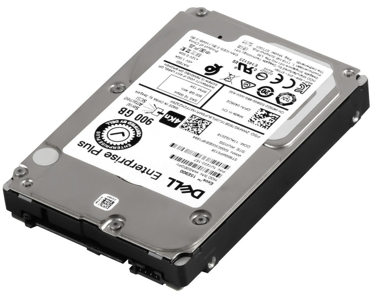 436D2 DELL Enterprise Plus 900GB 15K SAS 12Gbps 2.5in 4Kn HDD 0436D2 ST900MP0136
