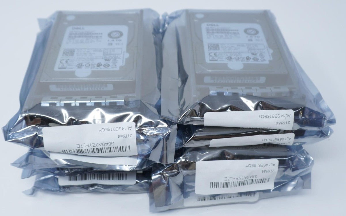 LOT OF 10 - 2TRM4 AL14SEB18EQY Dell ENTERPRISE 1.8TB 10000RPM 12Gbps 2.5" SAS