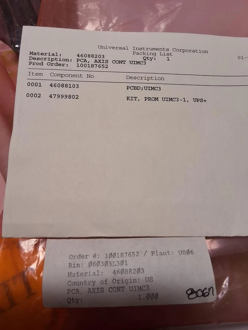 RADISYS 061-01262-0020 CONTROL BOARD KIT - NEW